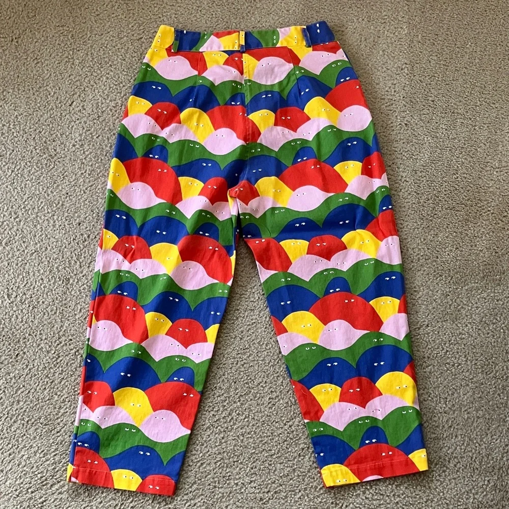 Nooworks Multicolor Wave Pattern Pants - Picture 2 of 2